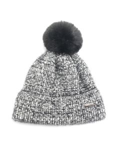 D012 Speckled Pompom Hat