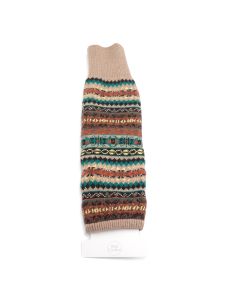 L002 Fair Isle Leg Warmers